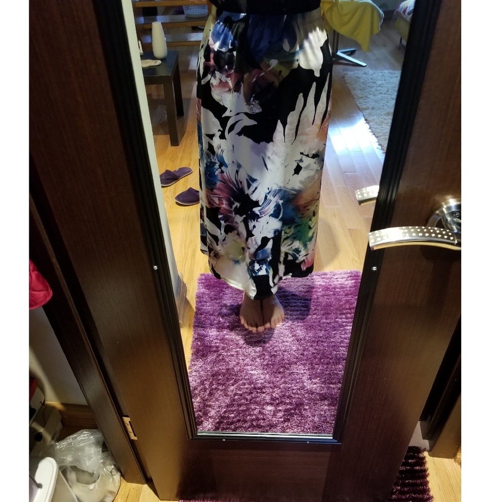 Colorful maxi skirt